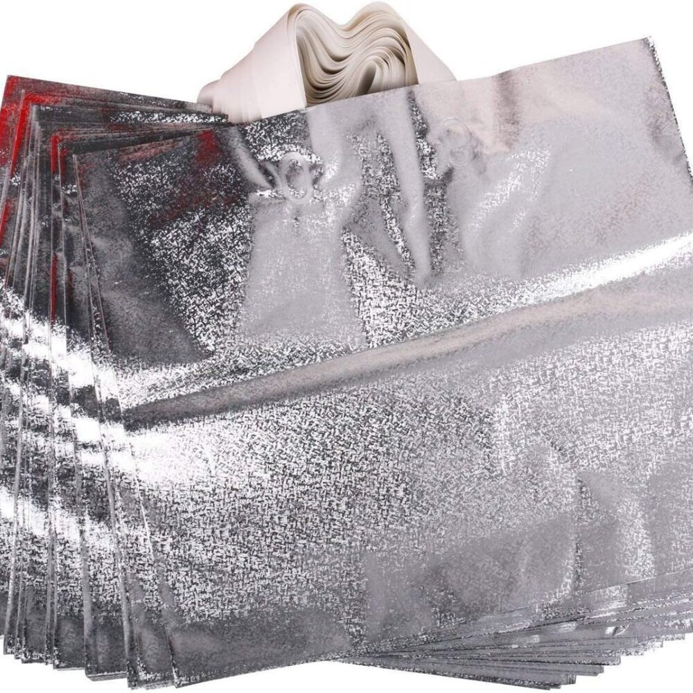 Merchandise Bags,Retail Clothing Grocery Boutique Shopping Bags with Handles,Gif